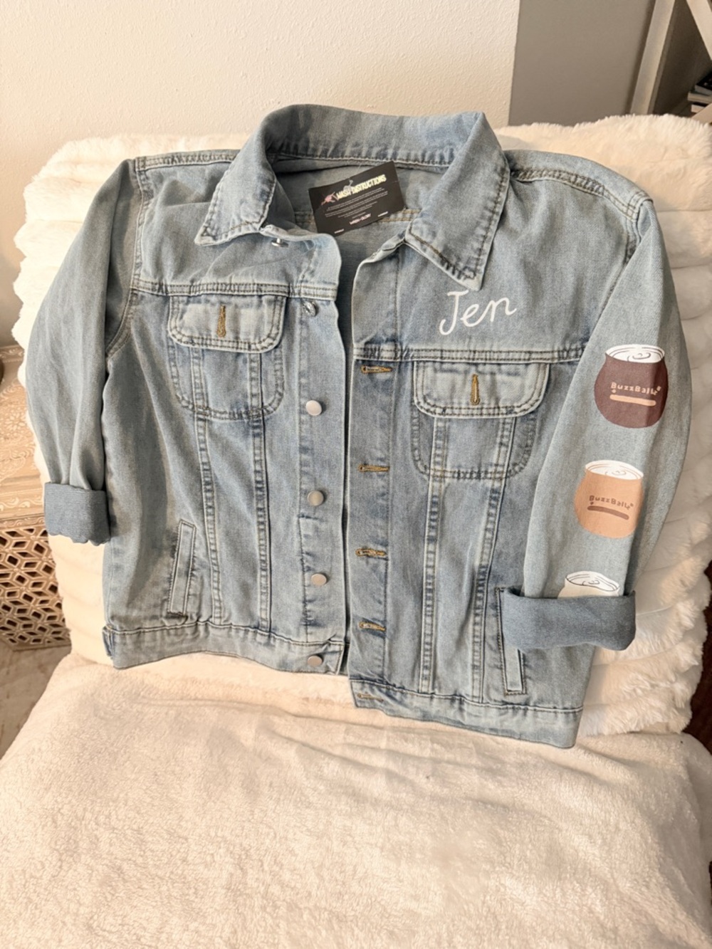 Wren + Glory custom made Jen Jean Jacket normally $450